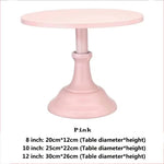 support gâteaux rond présentoir desserts moderne fête mariage décoration table anniversaire