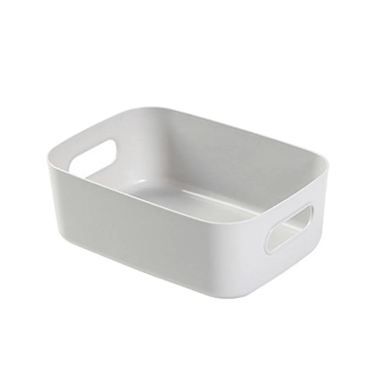 boîte rangement moderne poignées blanc beige bleu marine imperméable plastique