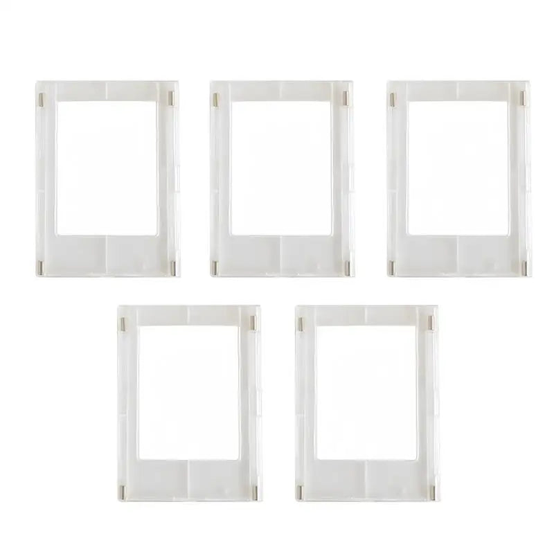cadre photo magnétique transparent minimaliste moderne cartes photo incluses fixations aimants