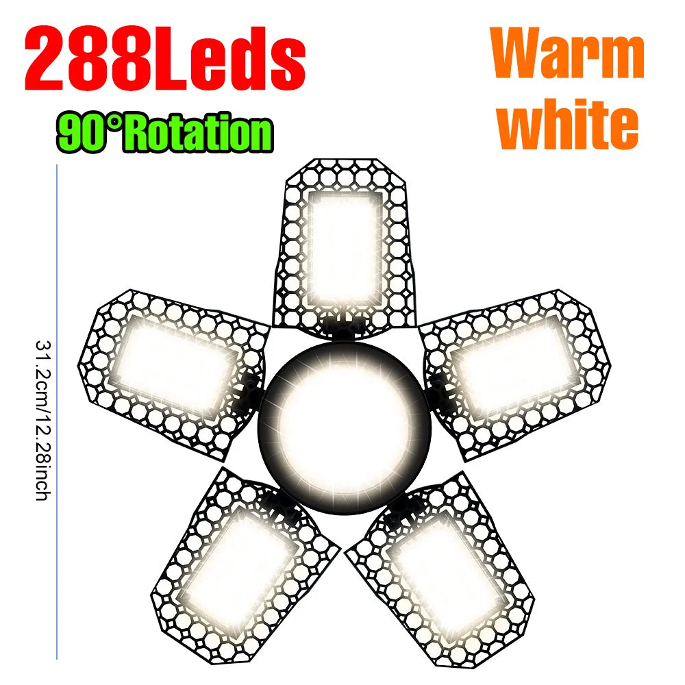 lampe led déformable noire grille hexagonale moderne e27 haute luminosité 20000h