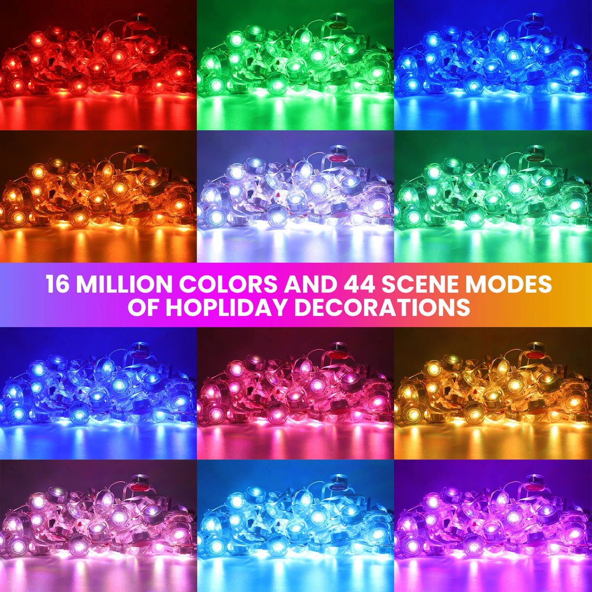 guirlande lumineuse led multicolore ip67 adhésif moderne 24v controle bluetooth 15m 30m 60m