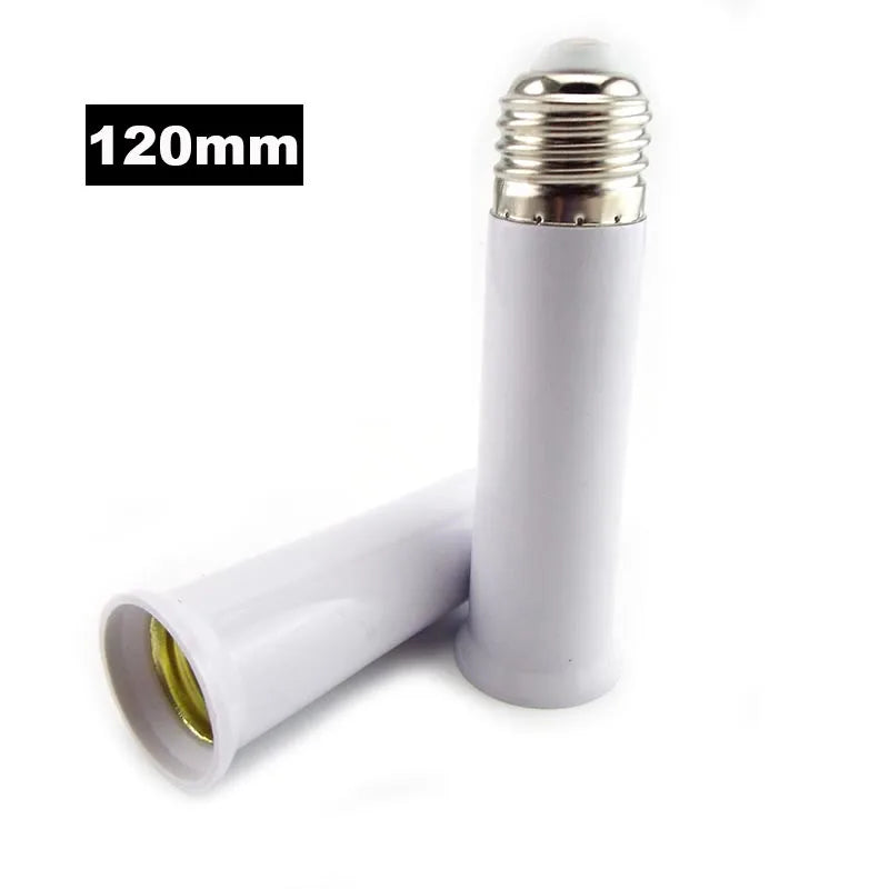 adaptateur culot e27 blanc moderne mat métal certification ccc extension lampe