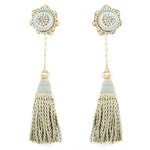 pompons rideau dorés tissés noeuds traditionnels fixations accessoires décoration intérieure textiles maison