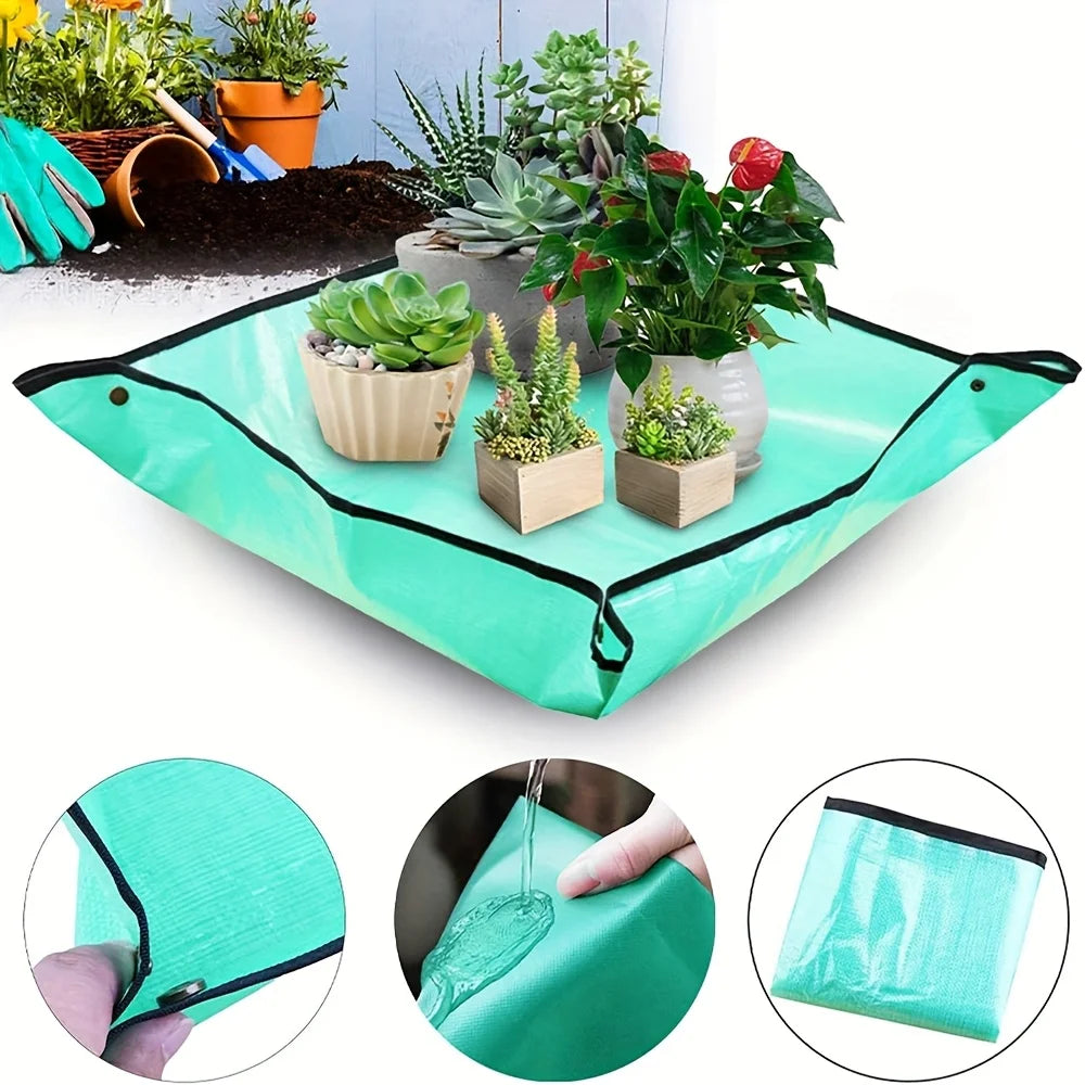 tapis jardinage vert moderne anti dérapant pliable plantes succulentes grande taille facile nettoyer poisgnées