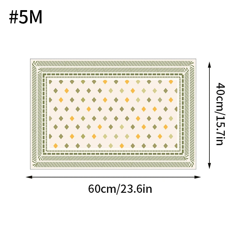 tapis bain anti dérapant absorbant moderne motif géométrique beige clair
