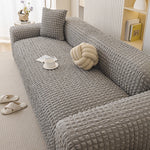housses canapé moderne polyester spandex gris beige bleu noir texture maille
