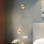luminaire mural moderne or noir led minimaliste contemporain trois teintesversible