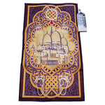tapis interactif enfant islamique illustrations motifs arabes symboles religieux coloré bleu orange vert blanc