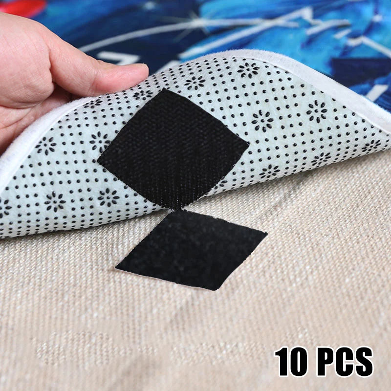 supports coussins adhésifs texturés noirs canapé pratique 10pcs 20pcs 50pcs
