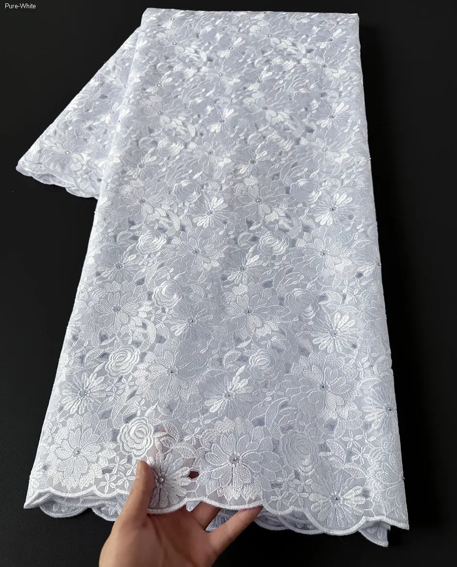 tissu dentelle fleurs beige doré vert bleu rose or blanc gris strass haut qualité