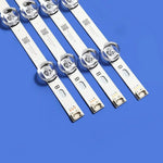bandes rétroéclairage led blanc bleu connecteurs modernes télévision fixations