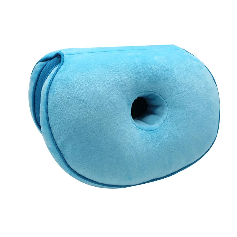 coussin donut mousse mémoire forme coussin siège dossier rose doux moderne