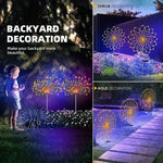 décoration solaire étoile dorée moderne 95cm 24cm 35cm 150led 200led 90led 300led 420led