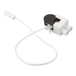 interrupteur fil blanc noir moderne câble bouton déclenchement opaque