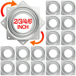 support plateau rotatif argenté 360 degrés rotation moderne pouces