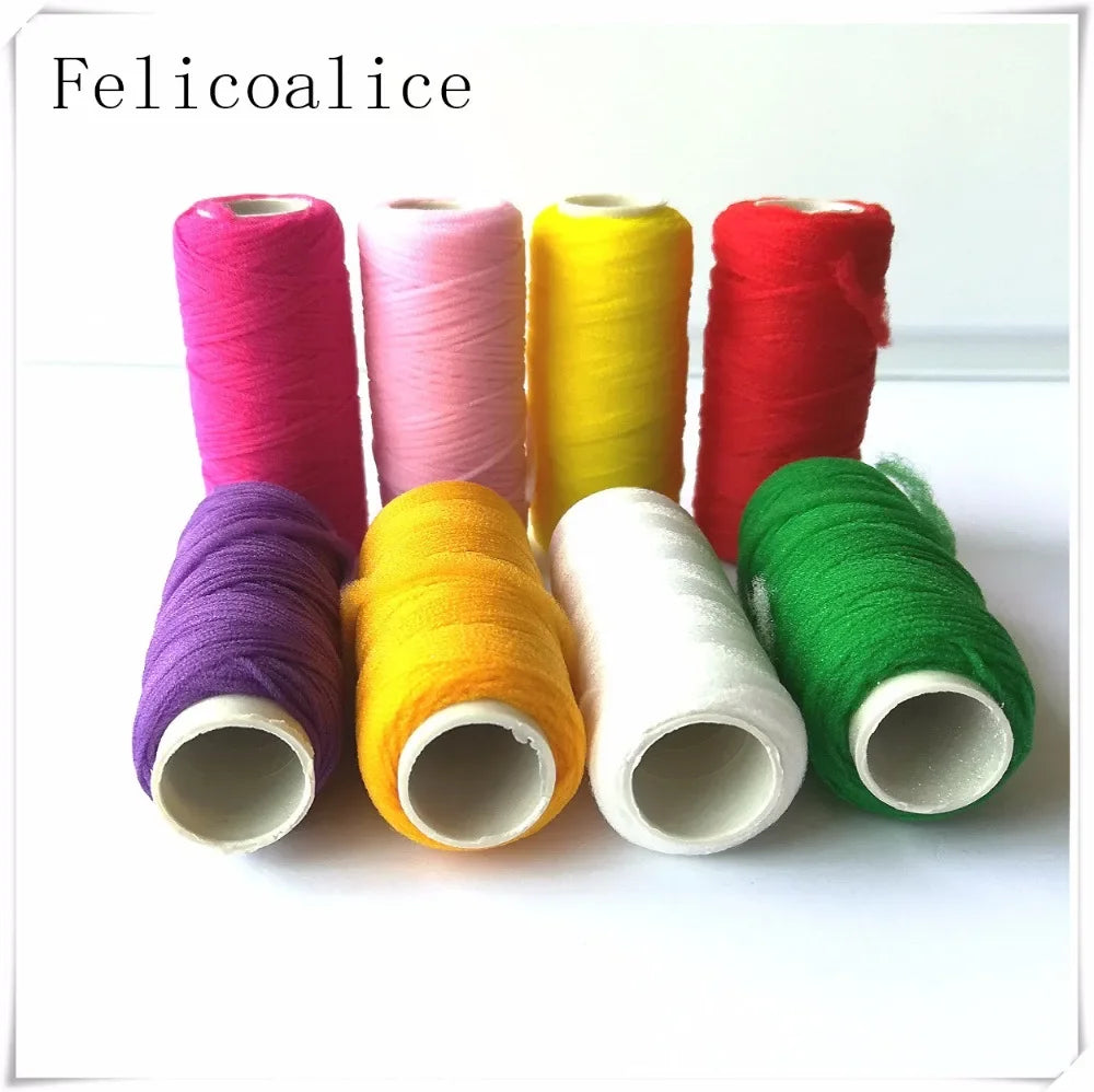 fil nylon violet jaune blanc rose rouge vert haute qualité décoration maison diy artificielle
