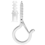 boucles suspension vis fixations noires blanches dorées argentées modernes fonctionnelles