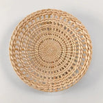 assiette décorative ethnique boho chic motif zigzag couleur naturelle mur cuisine salon maison rustique