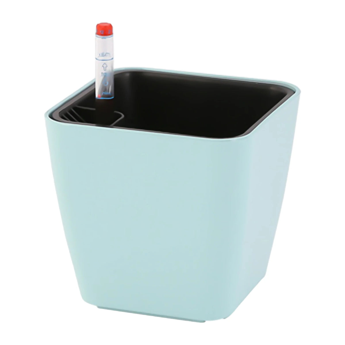 pots plante auto arrosage hydroponique blanc violet noir gris moderne