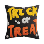taies d'oreiller halloween orange citrouille araignée deco sofa lit polyester respectueux environnement non toxique