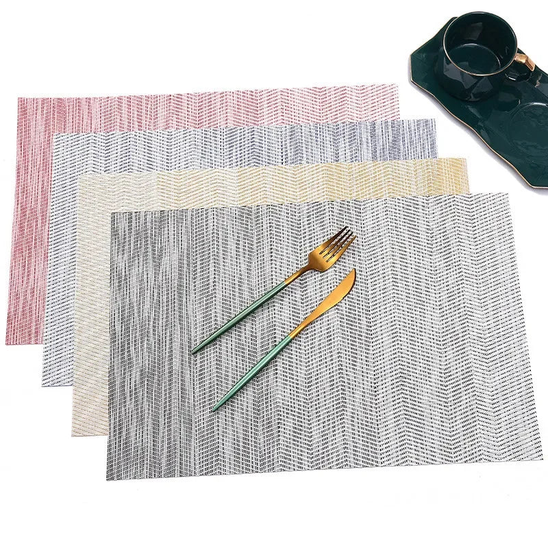 tapis table rectangle moderne motif zigzag couleurs jaune rouge gris bleu blanc semi transparent