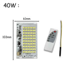 projecteur led solaire extérieur haute luminosité blanc matrice led moderne 100w 200w 6000k télécommande