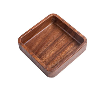 assiettes bois marron clair grain naturel moderne sans jointure multifonctionnel durable servir thé collation