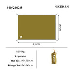 tapis sol imperméable tente vert olive uni pratique outdoor clips fixation 140x210cm 180x210cm 210x240cm