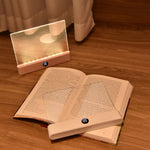 lampe lecture led veilleuse températures couleur gradation continue rechargeable usb minuterie moderne blanc opacité