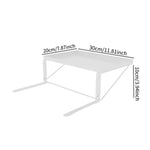 étagère chevet lit moderne fer blanc noir facile chambre dormitorioéconomiespace