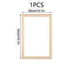 cadres mural bois naturel classique 30x30cm 30x40cm 40x40cm 40x50cm 50x50cm
