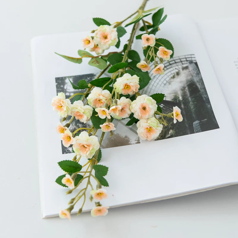 bouquet artificiel marguerites fleurs soie modernes intérieur décoration mariage anniversaire baby shower