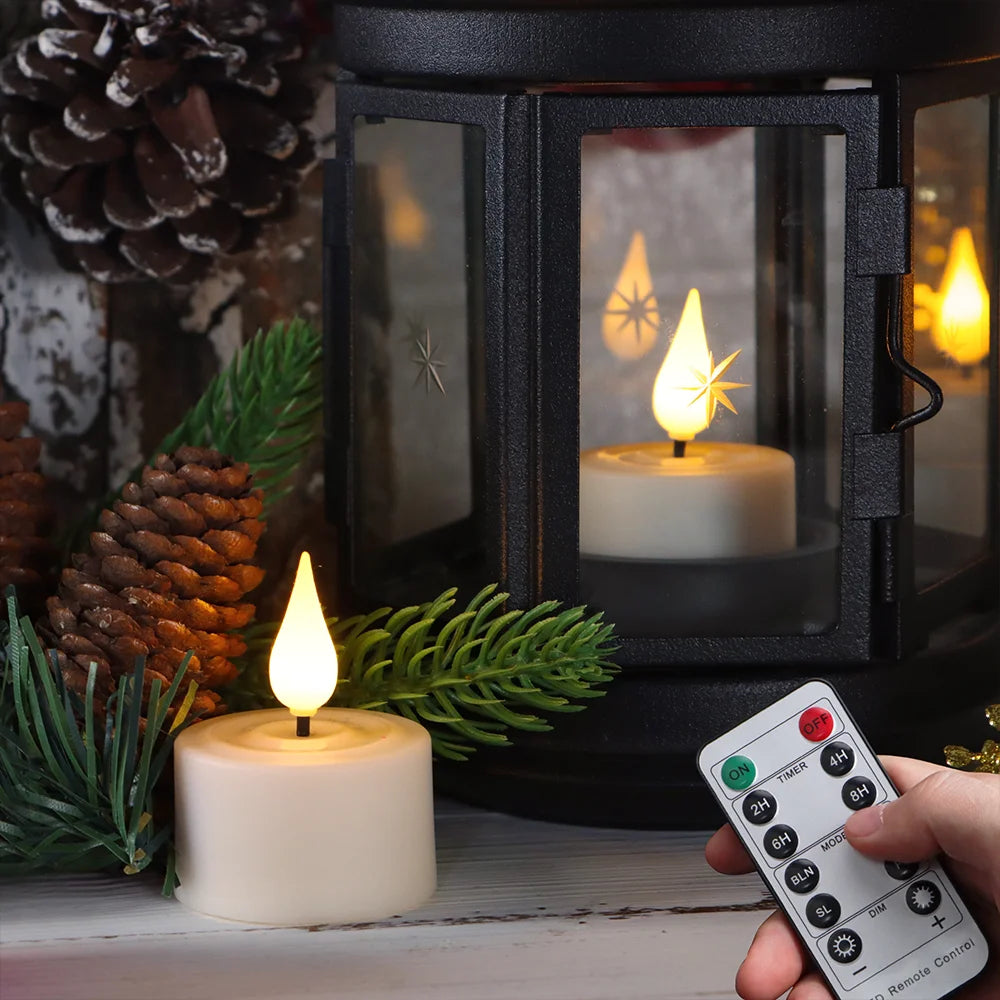 bougies led rechargeables blanc modernes télécommande chargeur usb inclusion adhésif minimaliste decorationintérieur