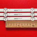 bandes rétroéclairage led blanc modernes 735mm flux lumineux 60w aluminium