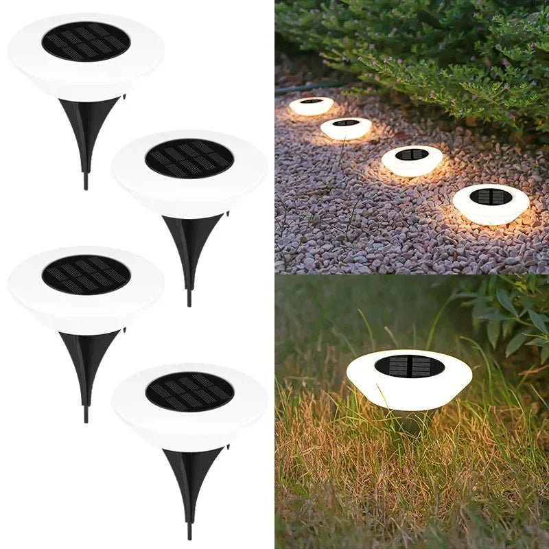 lampe solaire extérieure led étanche ip65 blanc moderne minimaliste fenêtre noire centralisée jardin allée