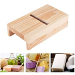 outil bois coupant savon forme libre lame fixée vis rose violet jaune ingrédients naturels