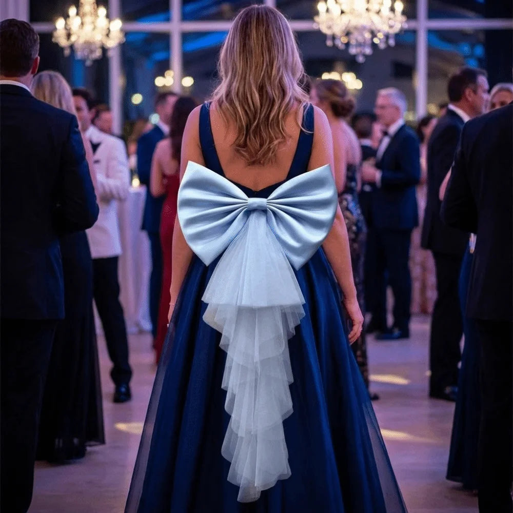 ruban satiné tulle classique festif noeud décoratif largeur 39cm rouge rose blanc noir bleu