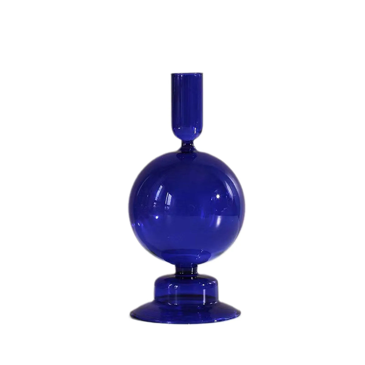 bougeoir moderne transparent bleu vert rose marron intérieur décoration maison élégant