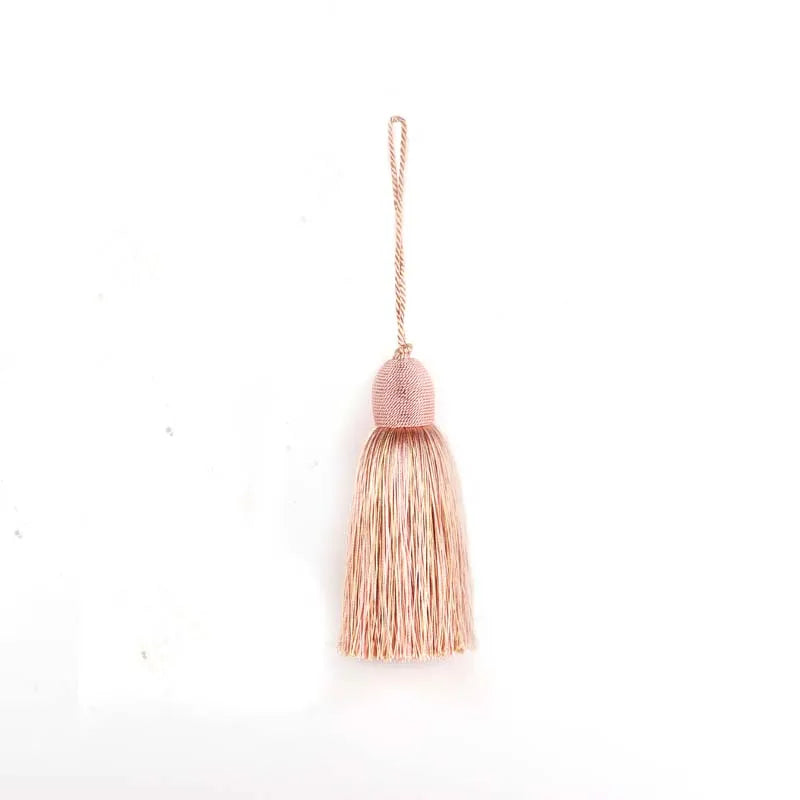 pompon rideau tissé fin élégant traditionnel décoratif maison salon 13cm 28cm