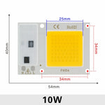 plaque led 10w 20w 30w 50w blanc mat smart ic diy no need driver