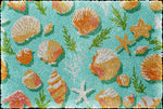 kit crochet laine tapis fleurs coussin coeur kit couture diy création maison moderne