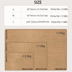 tapis antidérapant protection chat marron clair doux moderne adhésif 40 60cm 50 80cm 100