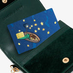 protection carte bancaire autocollant dessin animé crocodile motifs abstraits waterprooche réutilisable
