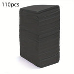 serviettes jetables rose noir bleu clair rayures horizontales simples pack 50 pièces tissu imperméable