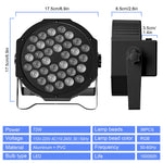 projecteur led rgb dmx controle telecommande effet scene disco professionnel