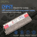 transformateur led étanche 12v 24v 36w 600w ip67 super thin waterproof certifié fcc rohs