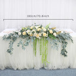 Guirlande vigne artificielle blanche pour centre de table