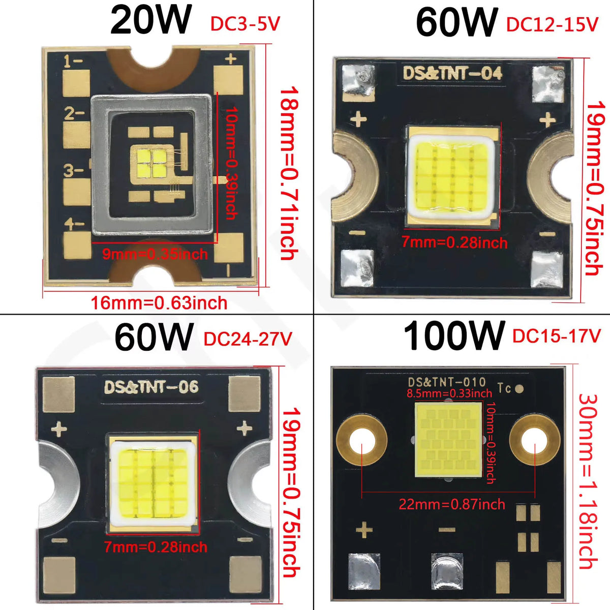 lumière led scénique froide blanc 100w 400w moderne technologie connecteur électrique