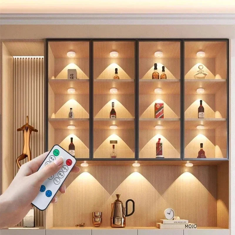 lampe led motion sensor nuit blanc moderne télécommande rechargeable autonomes