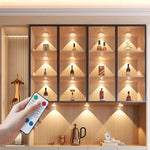 lampe led motion sensor nuit blanc moderne télécommande rechargeable autonomes